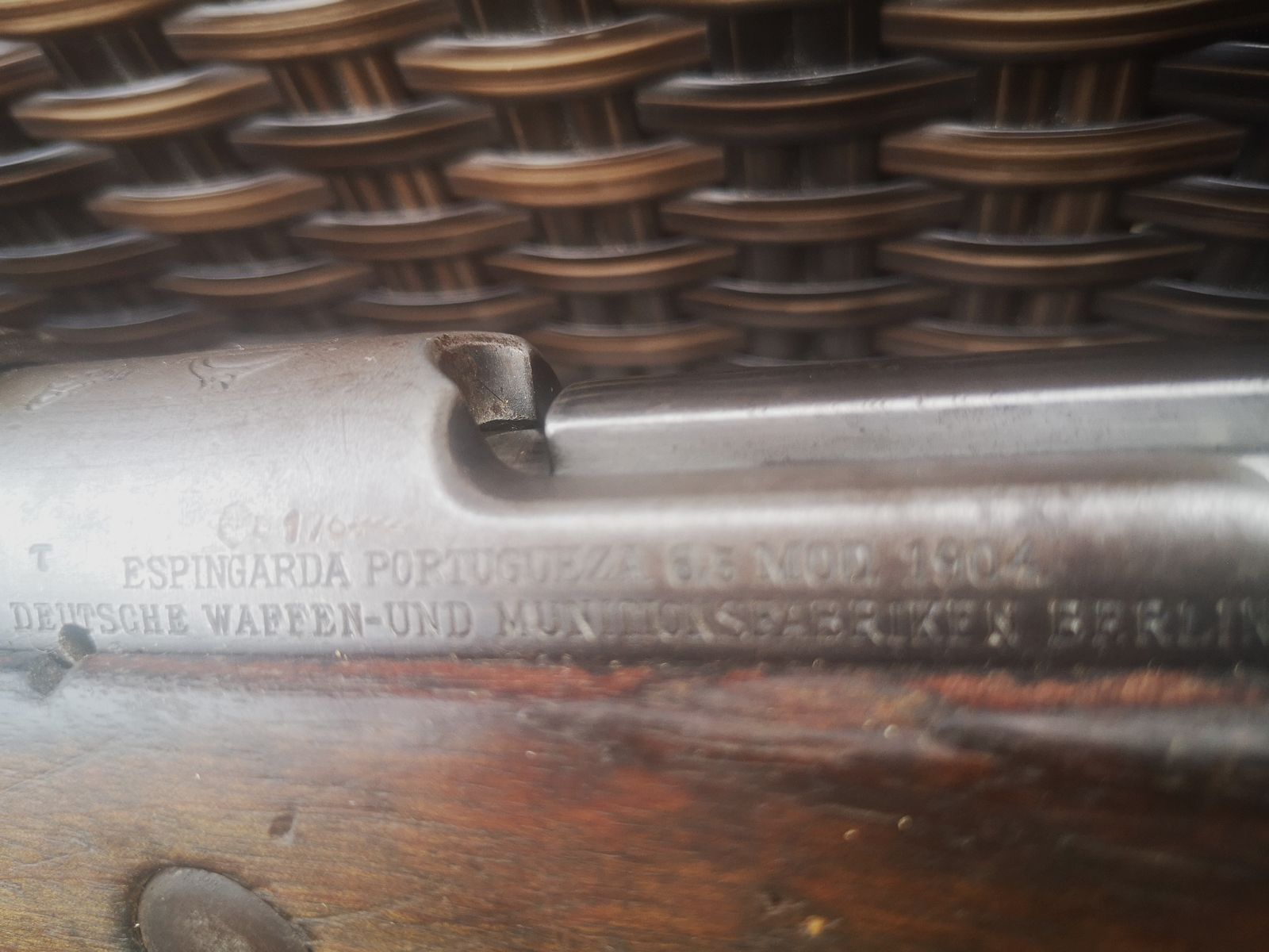 K. 98 Mauser–Vergueiro DWM 1904, 8x57IS, WK1, WK2, Portugal.Mauser–Vergueiro DWM 1904, 8x57IS, WK1, WK2, Portugal.