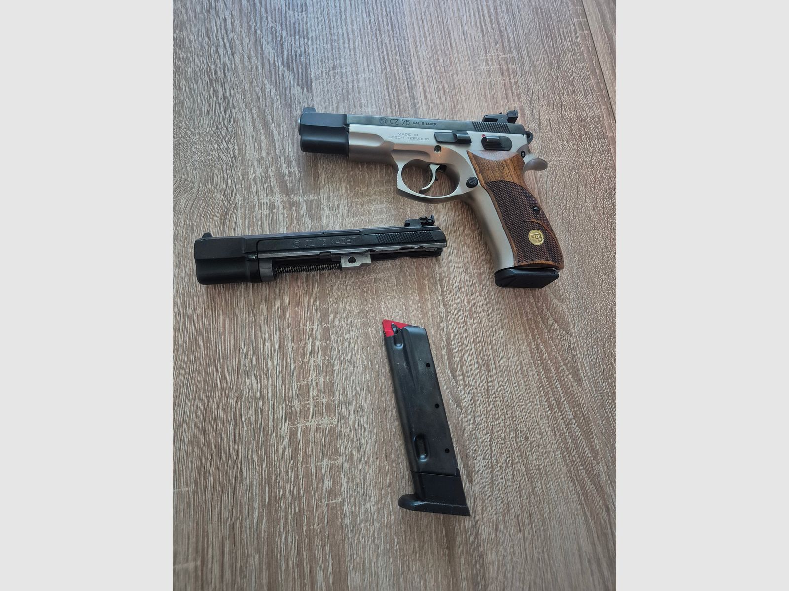 CZ75 B mit Wechselsystem .22