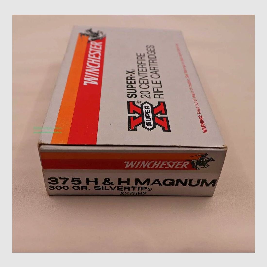 Winchester - USA Rifle Cartridges .375 H&H Mag