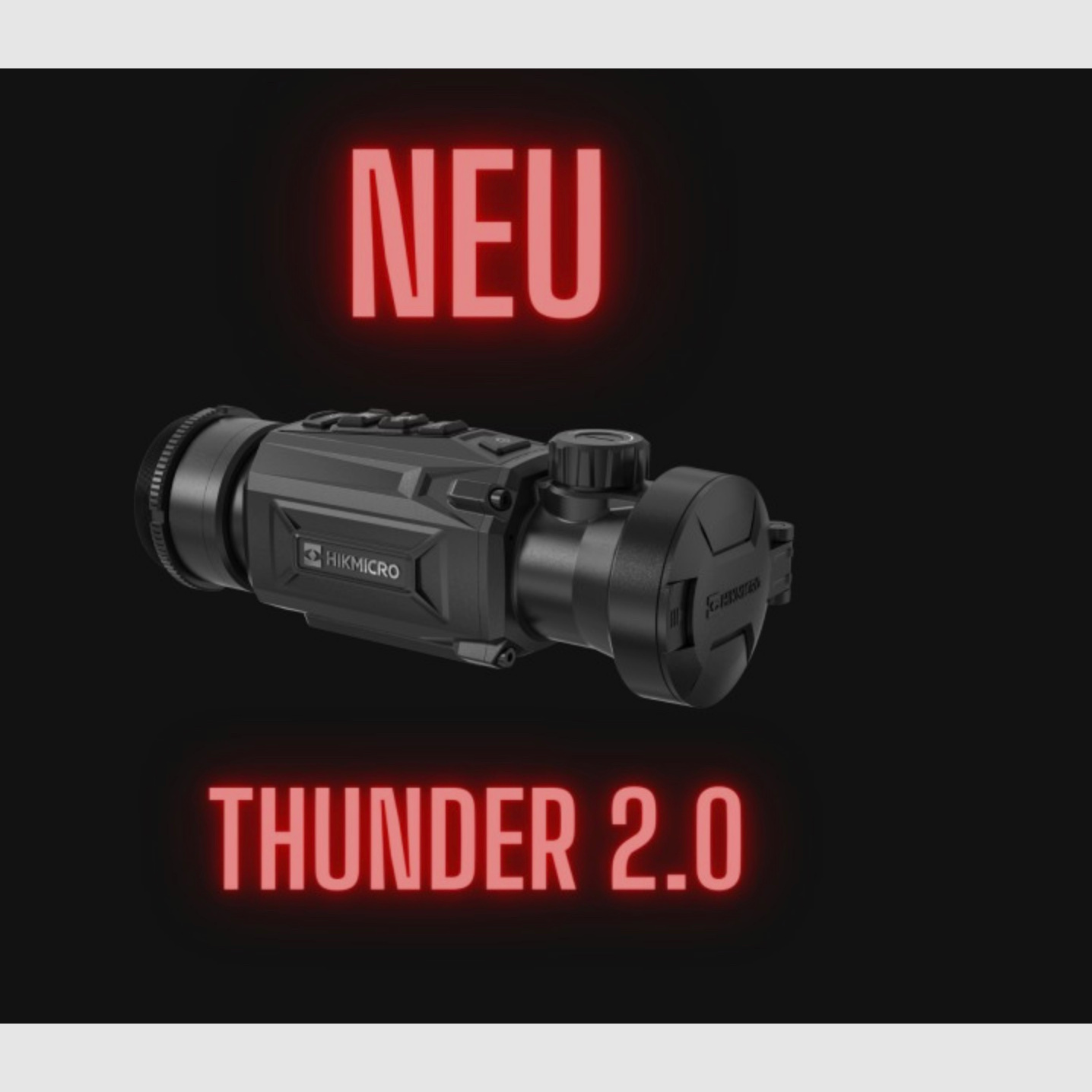 Hikmicro 50-2-086 Clip-On Thunder TQ50C 2.0 Wärmebildvorsatzgerät 640 x 512 12µm weniger als 20 mK