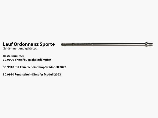 Wyss Waffen Wyss canna intercambiabile fucile d'ordinanza Sport+ Stgw57 7.5x55 con spegnifiamma