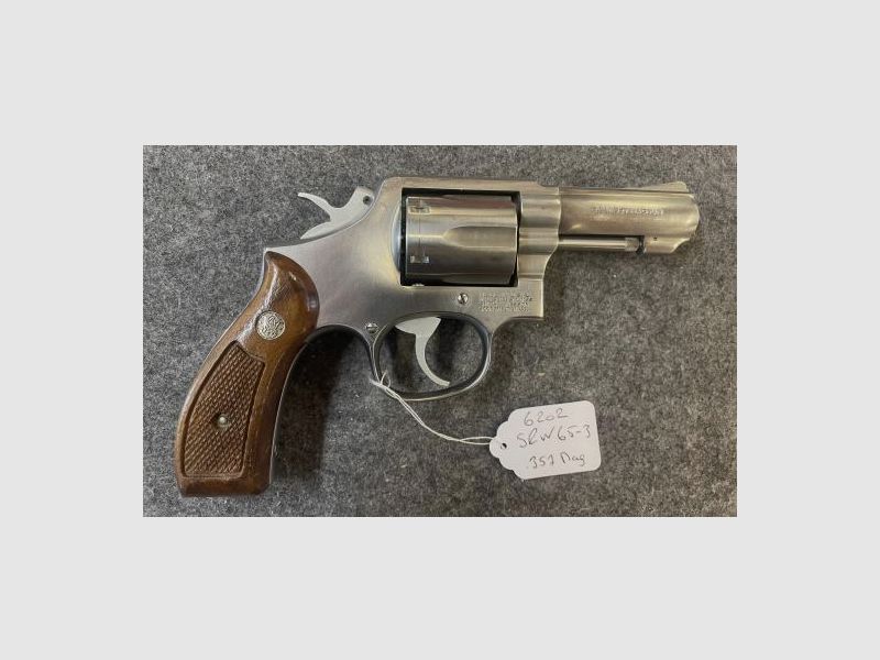 Smith + Wesson Mod. 65-3, .357 magn.