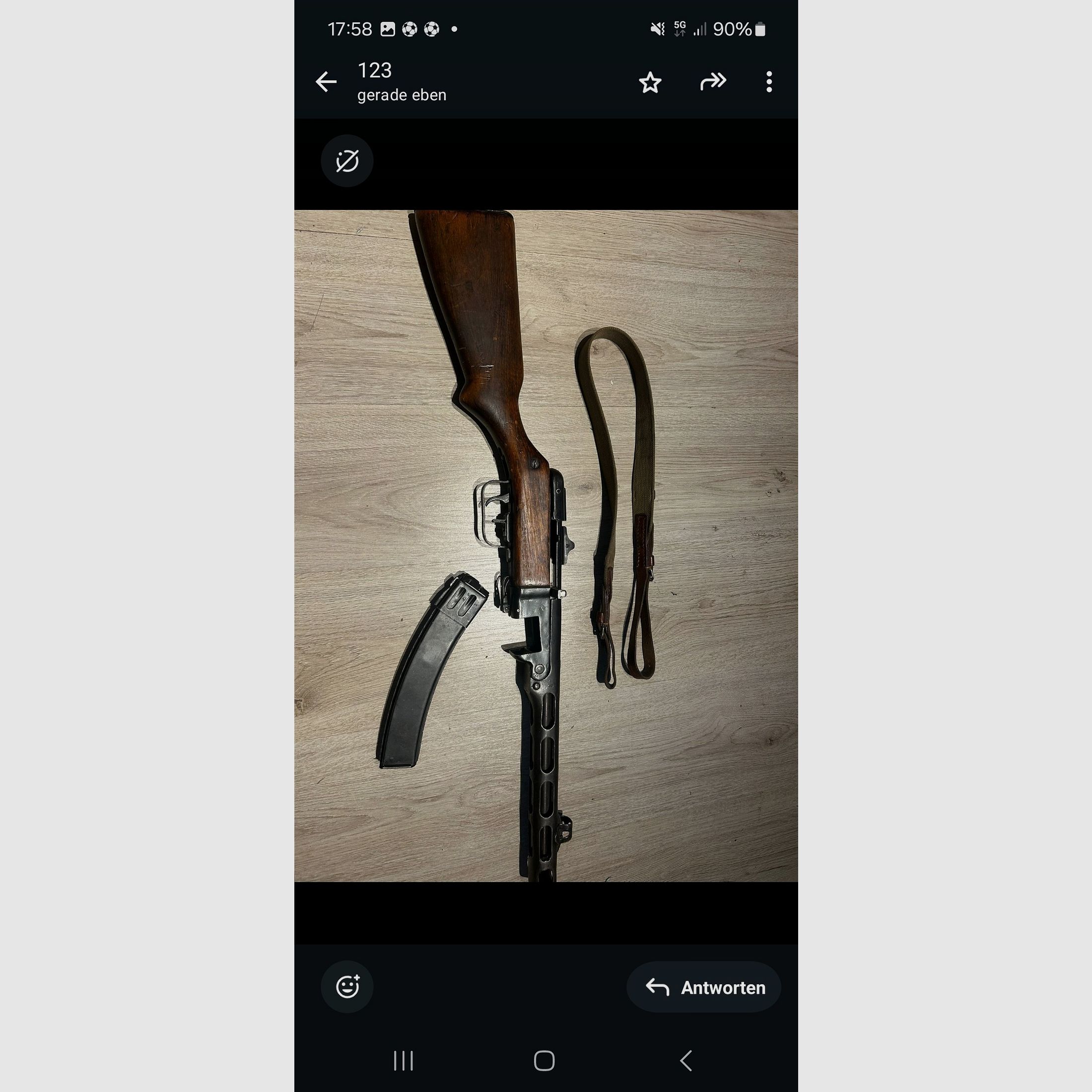 Deko Schpagin PPSH 41 Kal. 7.62x25 RAR