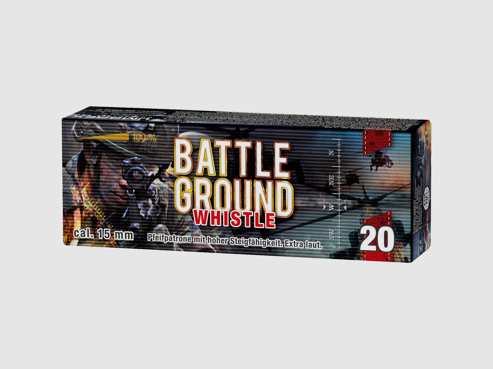 Umarex Signalfeuerwerk Battle Ground Whistle, 20 Schuss