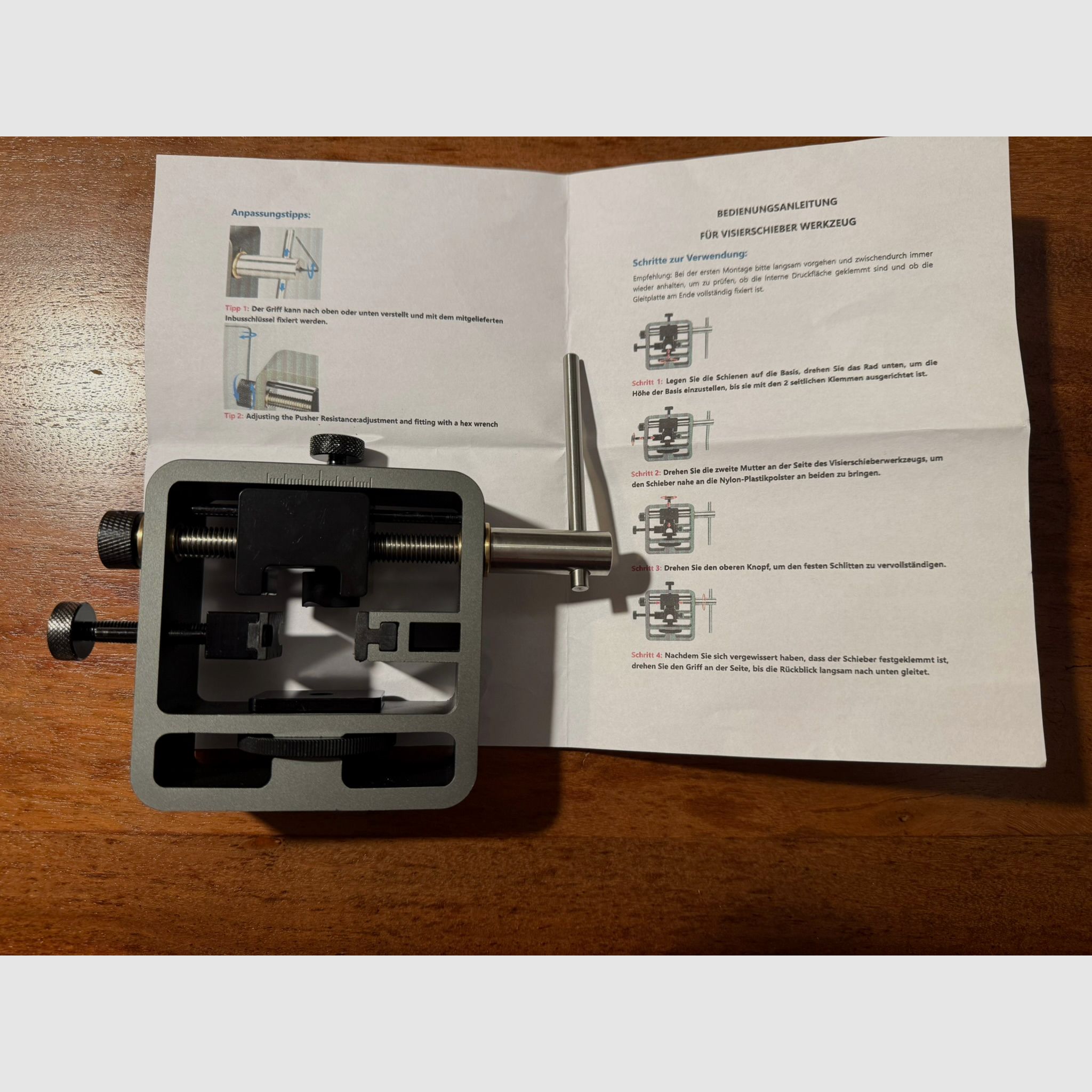 P30L mit 5 Magazinen und 2 LPA Visieren (Fiber und Luminova/Nachleuchtend)