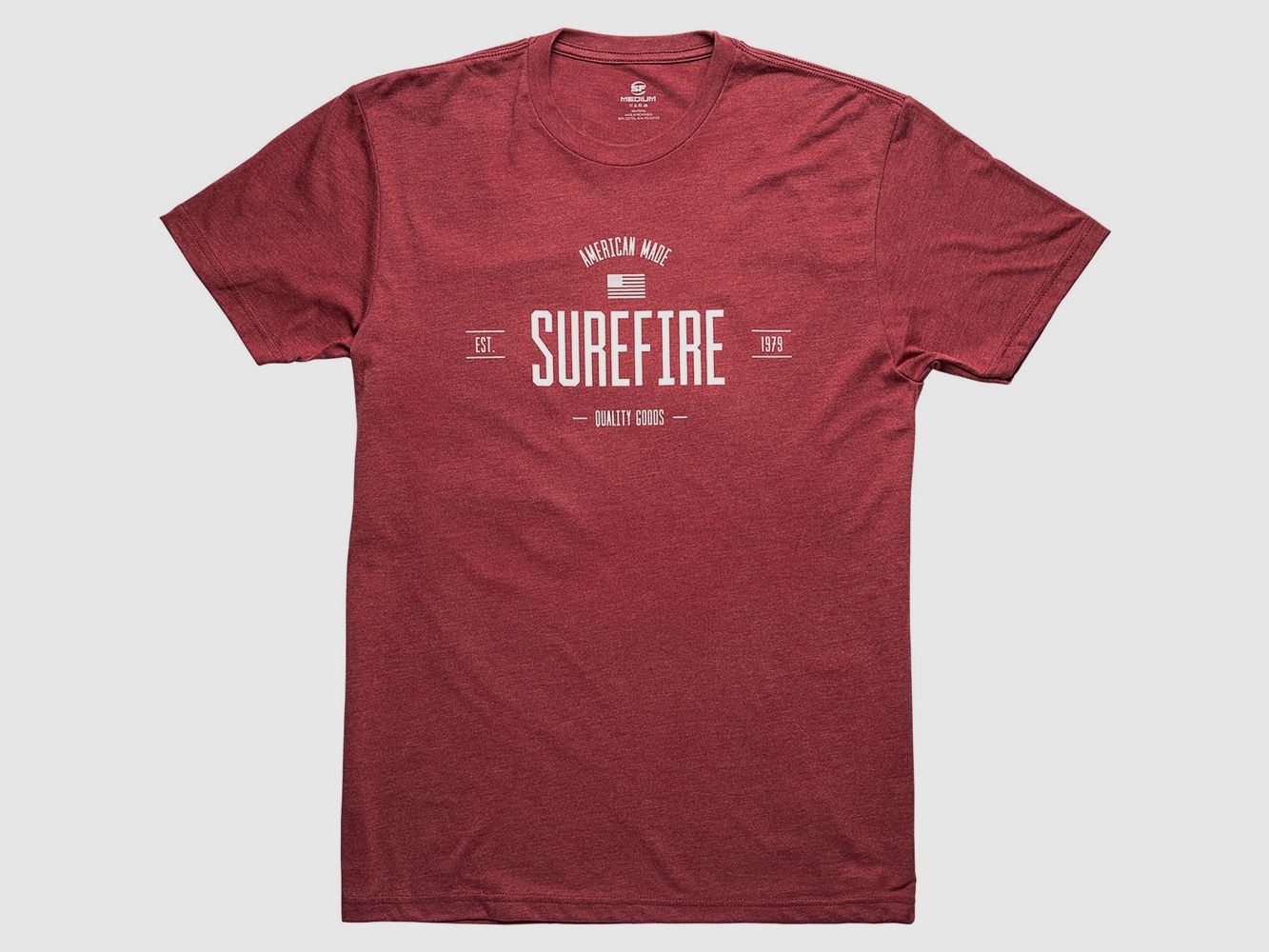 SureFire 1979 Cardinal T-Shirt Czerwony Rozmiar L