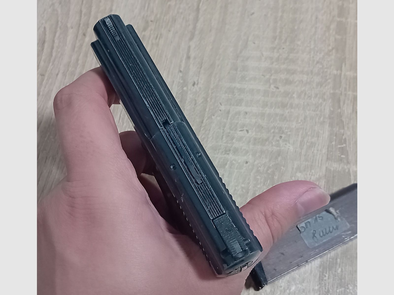 Old Rhön SM 15 caliber 8 mm blank in PTB 83/2 from 1976!