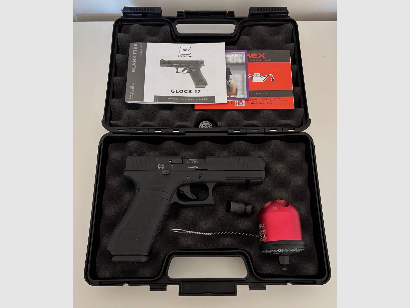 Pistola a salve Glock 17 Gen5 inclusi accessori (come nuova)