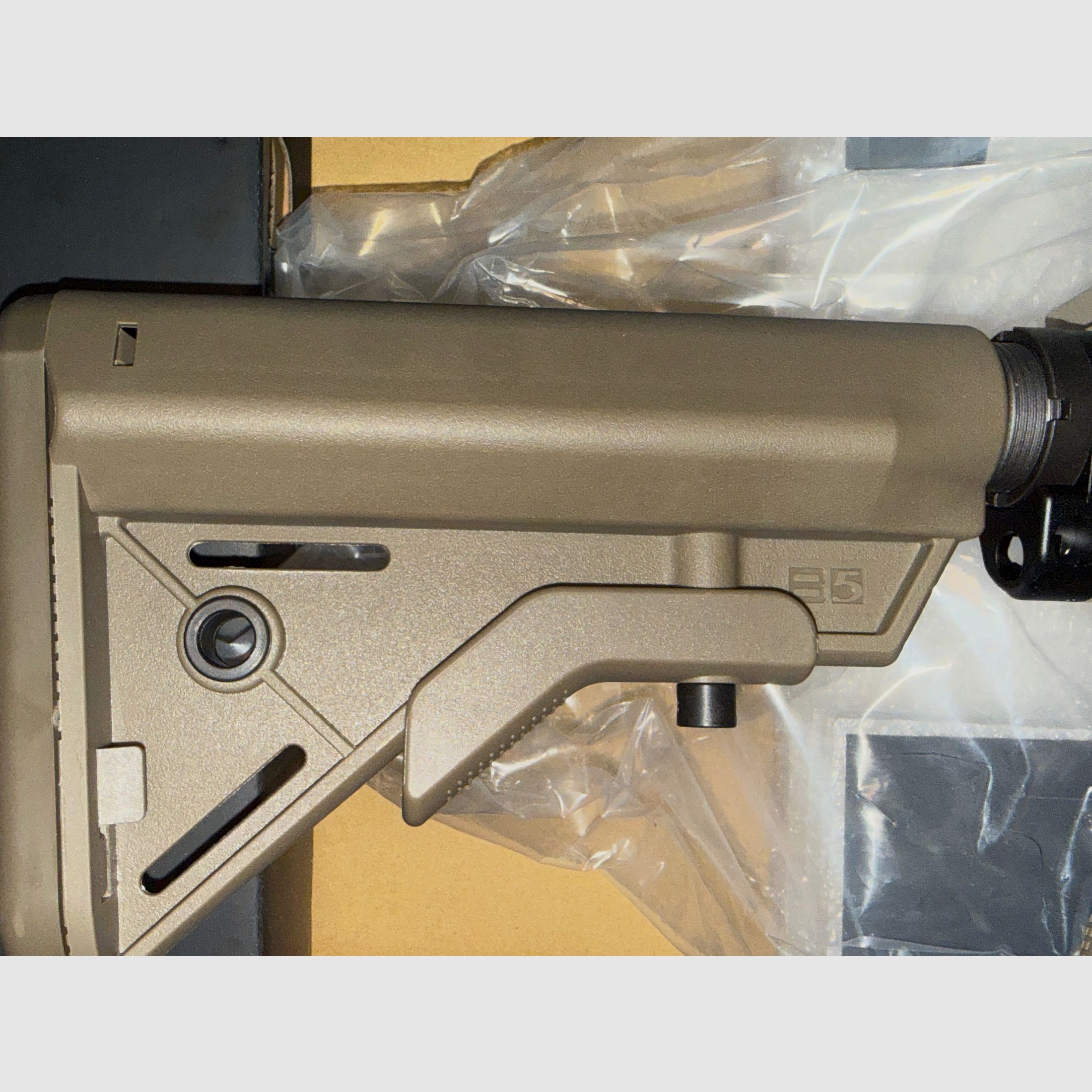 VFC L403A1 KS-1 | steel barrel | DaveCustomAirsoft KAC QD Silencer (Acetech Tracer)