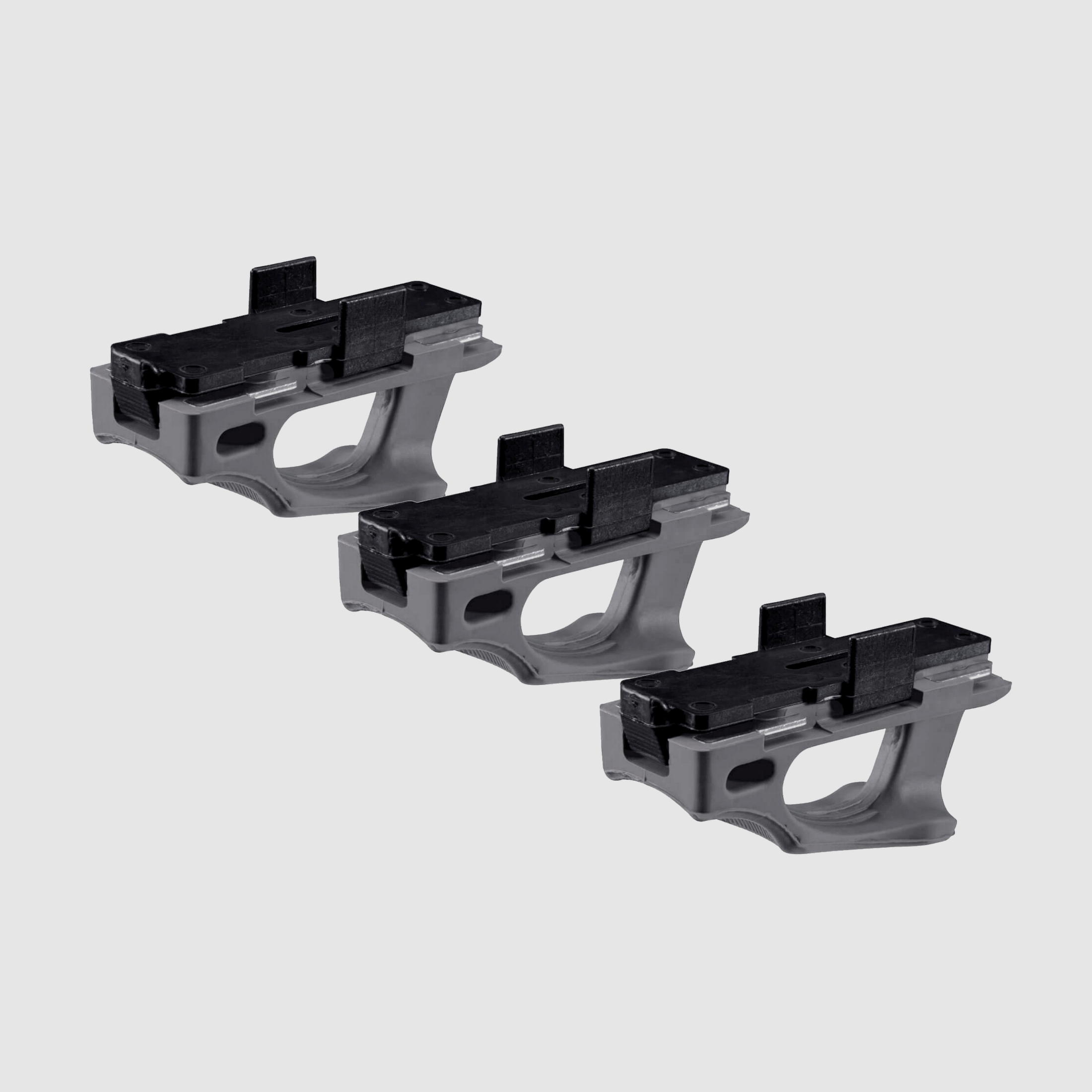 Base del cargador Ranger Plate USGI 5.56, 3 unidades, Stealth Gray, MAG020 - Magpul