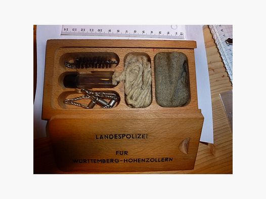 Achtung Sammler Reinigungsset Landespolizei Württemberg-Hohenzollern