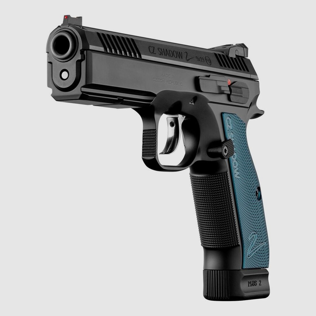 CZ SHADOW 2 SA/DA Noir/Bleu 9mm