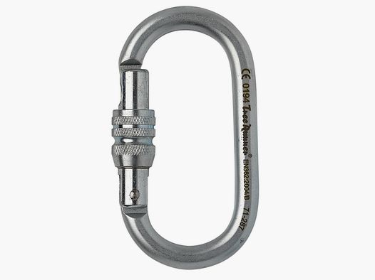 Tree Runner Oval Schrauber, Stahl EN 362