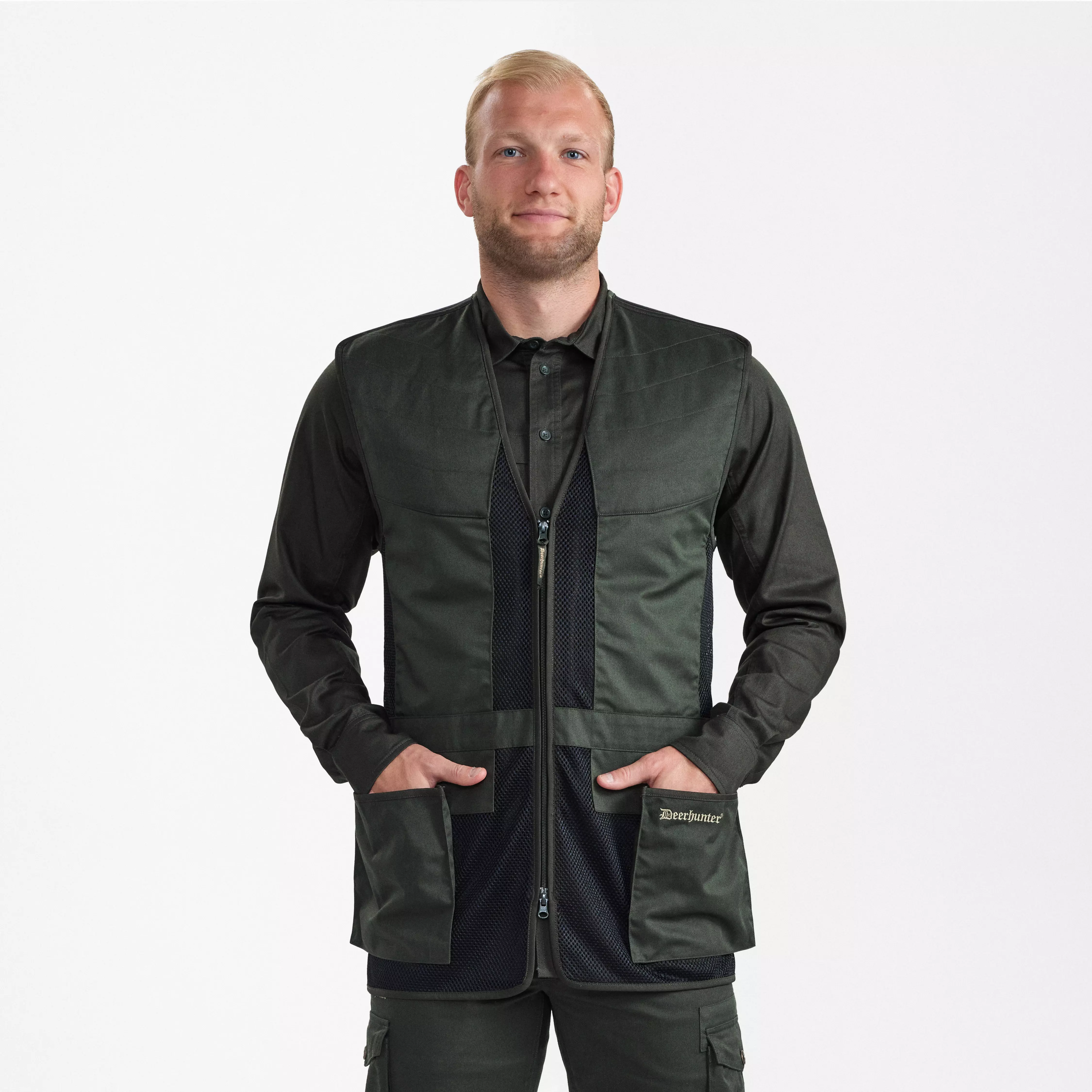 Atlas gilet da tiro con rete - Timber, immagine 3 di 5