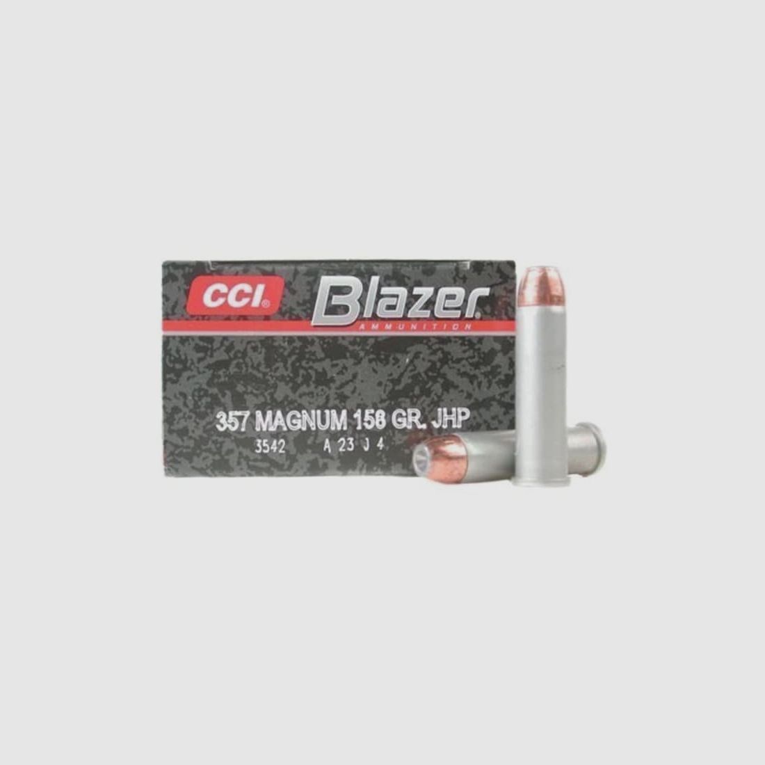 CCI Blazer Aluminio .357 Mag. 158GR JHP 50 cartuchos