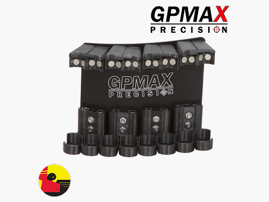 GP Max – BLOCCO 16 SHOOT BASE NERA – Cal 12 – Portacolpi