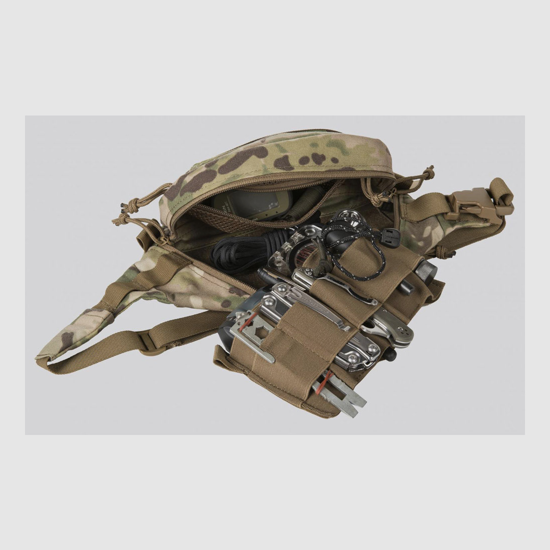 HELIKON-TEX HÜFTTASCHE BANDICOOT® WAISTPACK SCHWARZ-SHADOW GREY