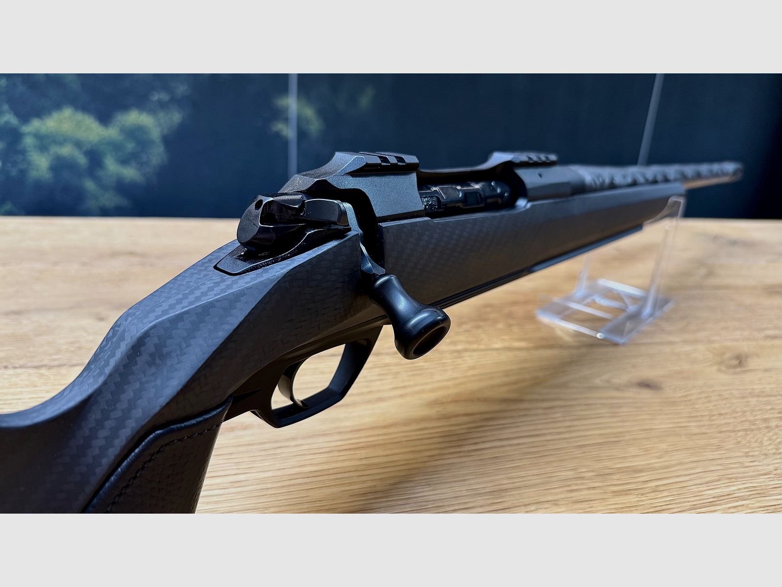 Gunwerks Nexus Zwart / 6,5 PRC / LL 51cm / 5/8x24 / Zwart leer / Financiering mogelijk!