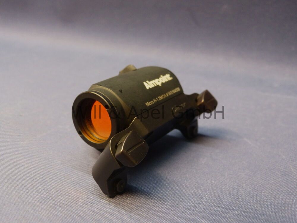 Aimpoint with Blaser saddle mount Micro H-1
