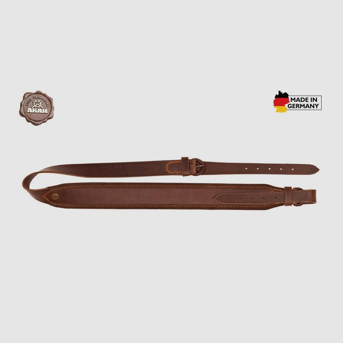 AKAH rifle sling pull-up leather