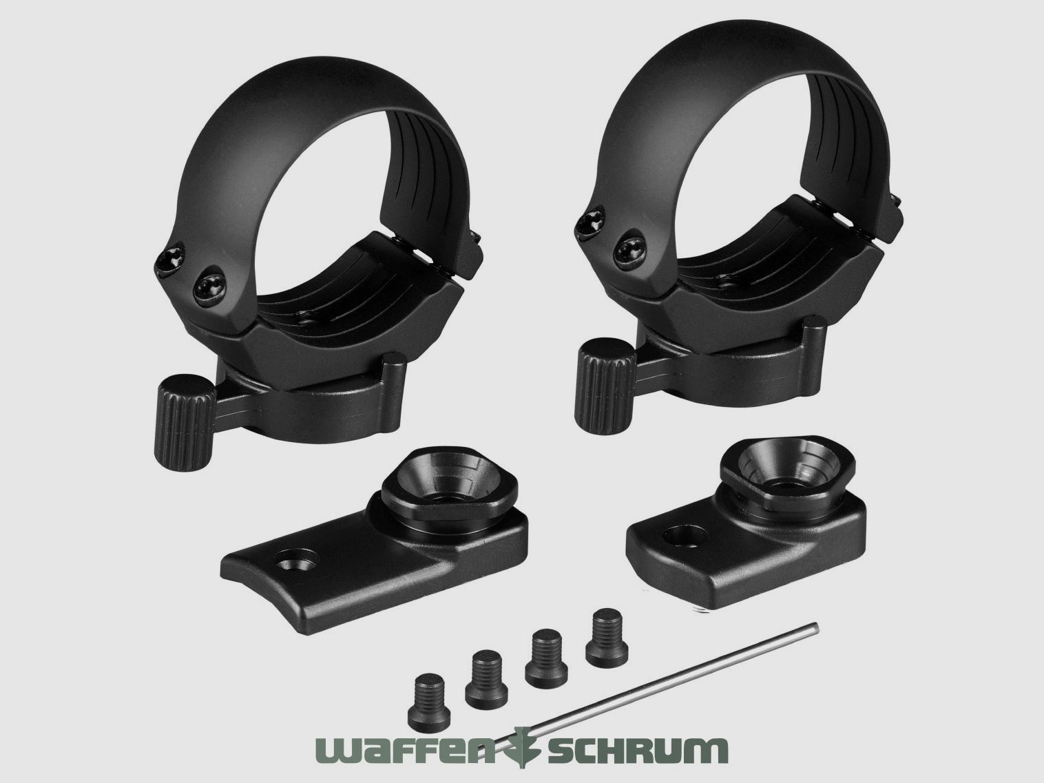 Montage de bague Sauer Hexa-Lock D=30mm