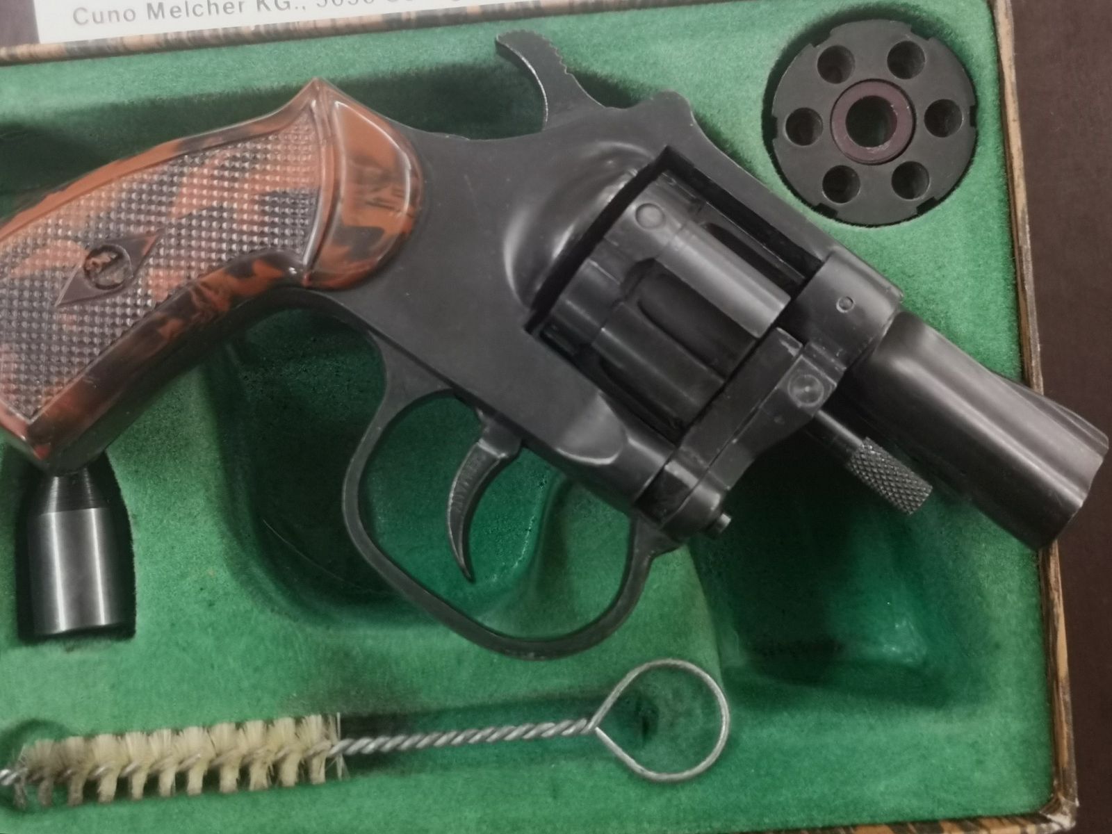 ME 86 Revolver 6mm Flobert mit Wechseltrommel .22 "Sahnestück