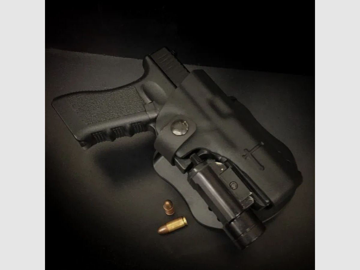 Kydexholster UNIVERSAL LIGHT (OWB) voor Glock 17, afbeelding 3 van 4
