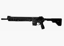 Heckler & Koch MR223 - protezione per le mani lunga