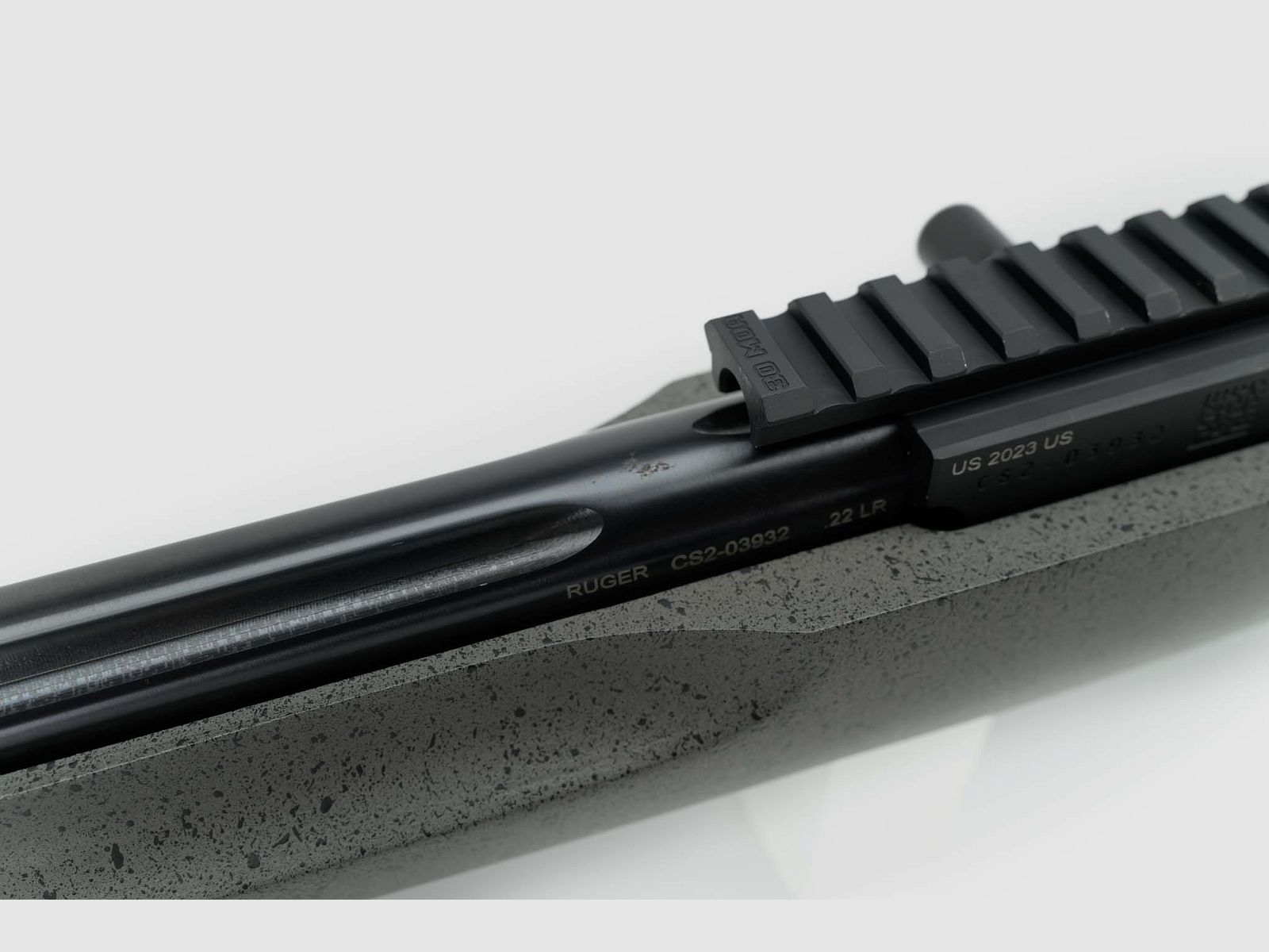 RUGER 10/22® Competition .22 LR 16,1″/41 cm stratifié moucheté noir/gris (d’occasion), image 5 sur 5