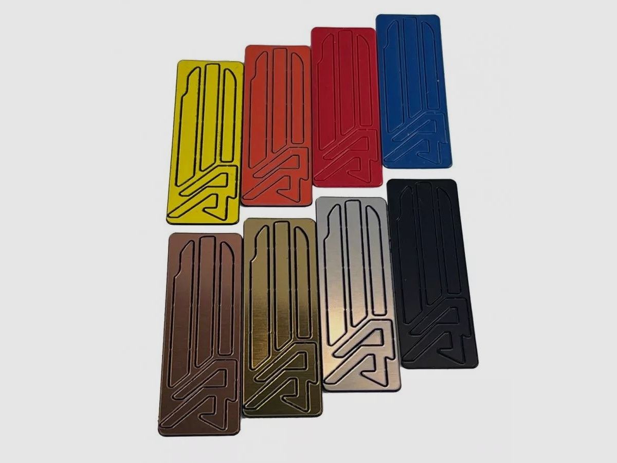 WKŁADKA DO WIESZAKA FLEX LOGO COLOR INLAYS BLACK