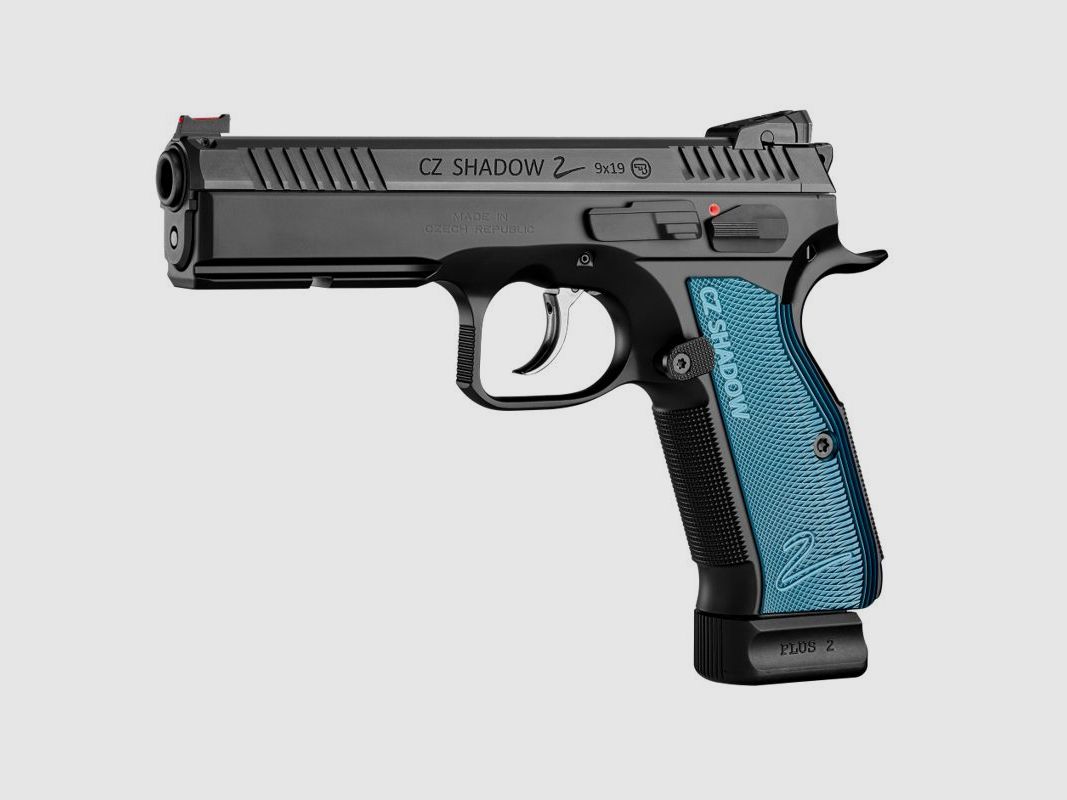 CZ Pistole Shadow 2 Blue Grip Kal.9x19, Bild 2 von 4