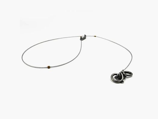 Colletto volpe 2,25 mm con fermo omologato PHE