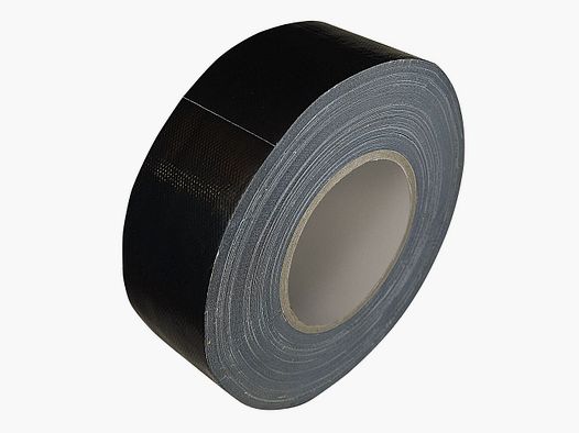 Gewebeband – 50 m – Schwarz