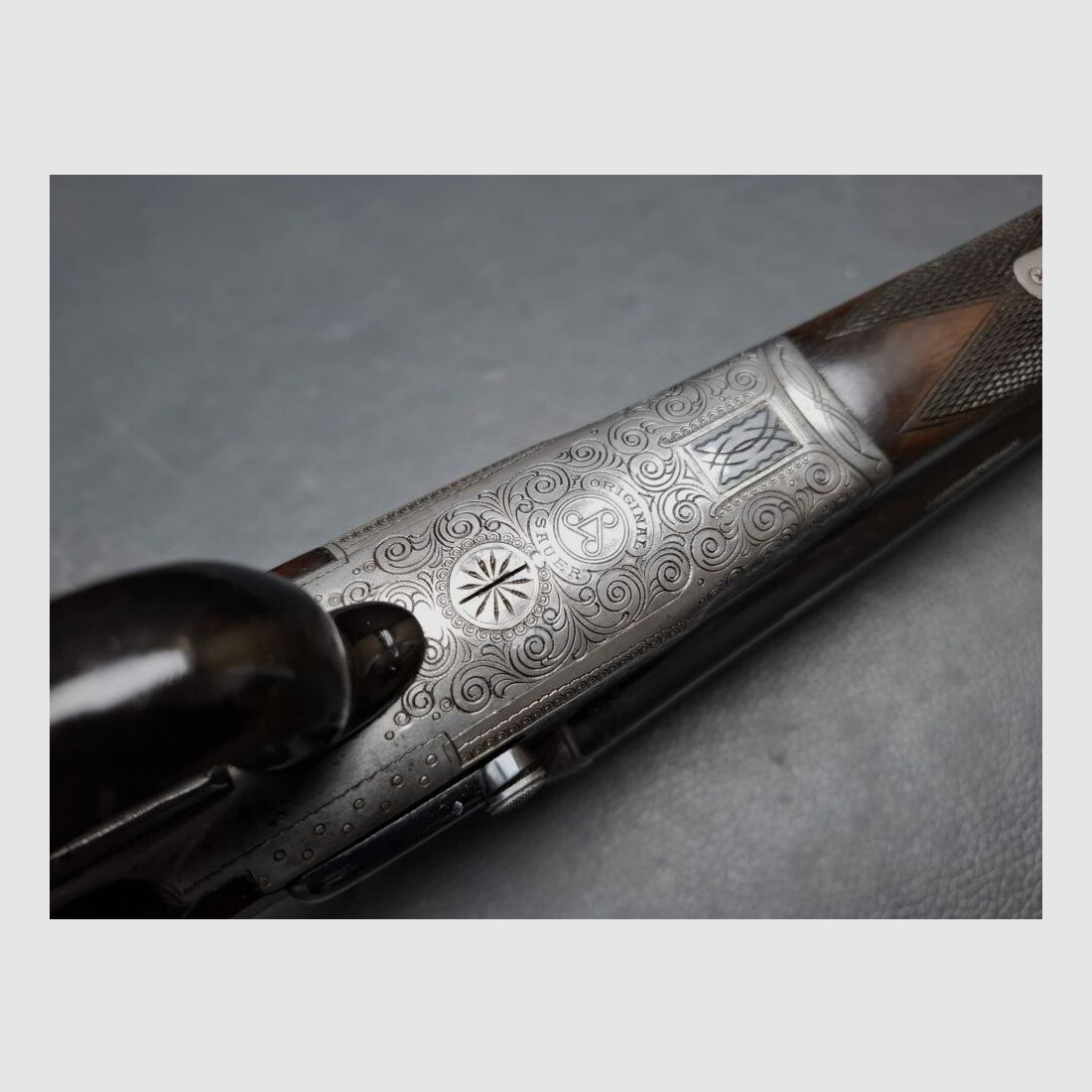 Sauer & Sohn Drilling mit Schlagstücksicherung und Schwenkmontage