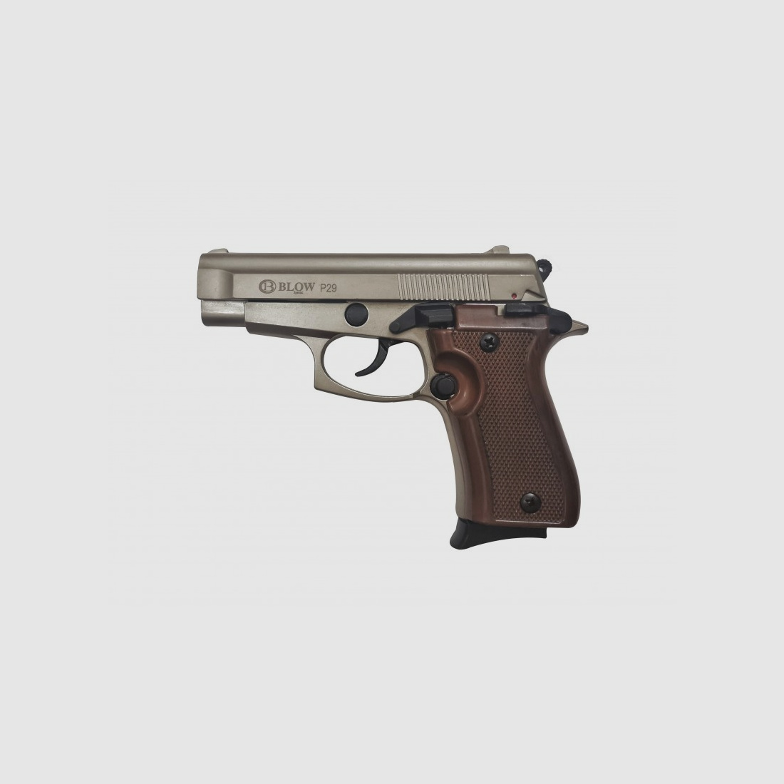 BLOW P29 Satin 9mm P.A.K. pistola a salve in stile classico da servizio