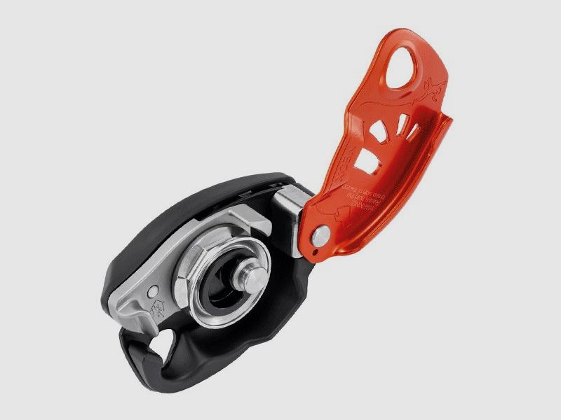 PETZL NEOX LIGHT GRAY | Descender Belay Device Climbing, image 4 of 6