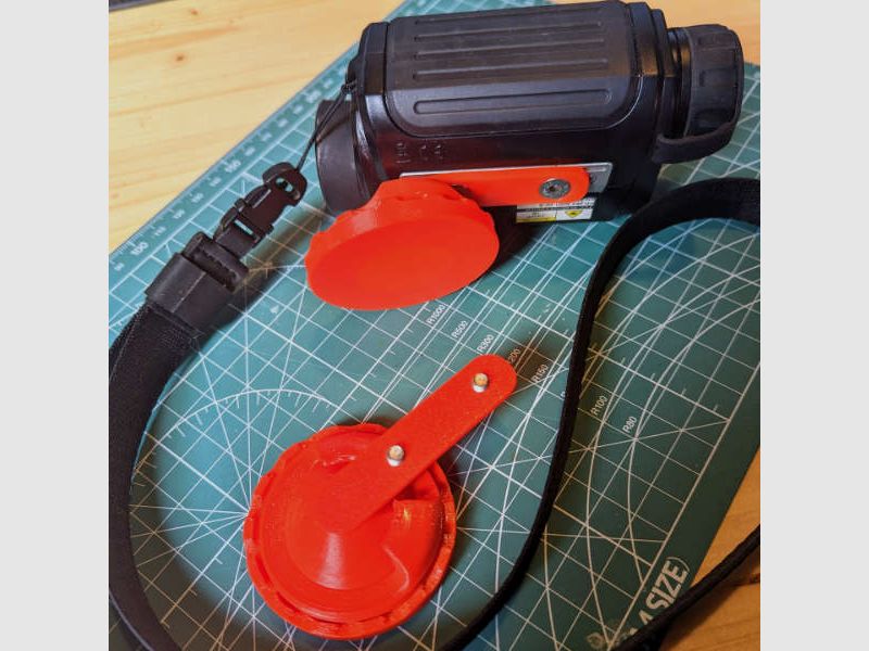 Für Infiray FH25R/FL25R und baugleich - Magnethalter zur Befestigung an der Bekleidung.