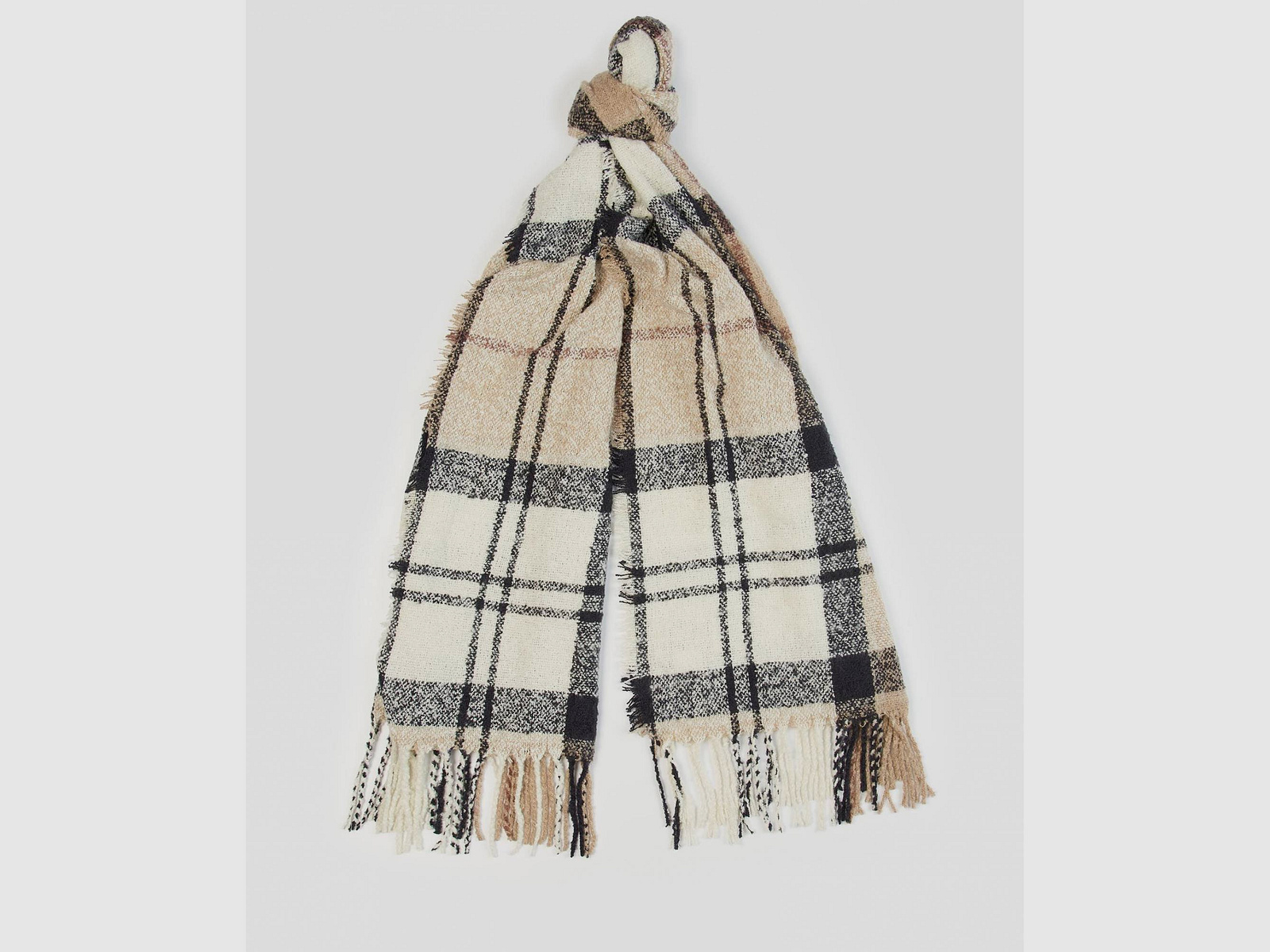 Barbour Schal Boulce, Farbe Rosewood Tartan