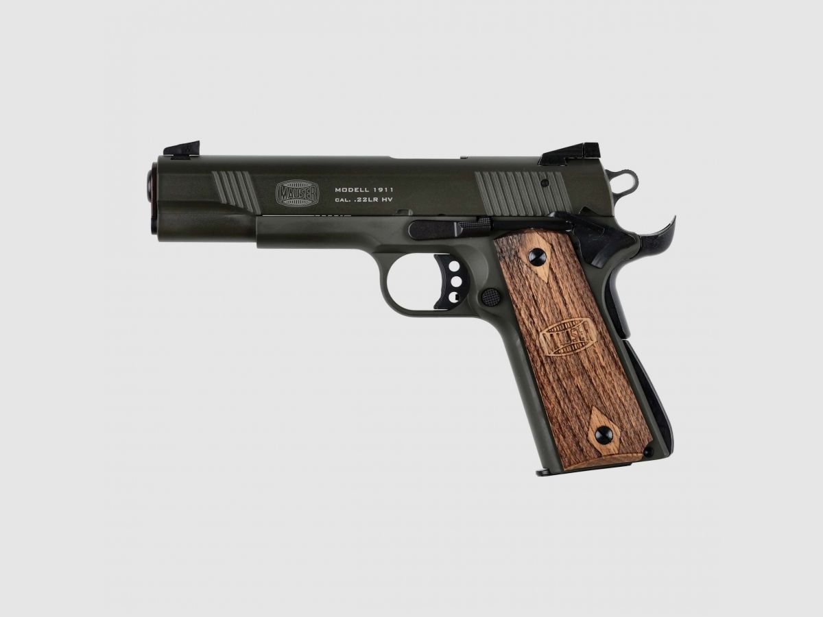 Pistolet Mauser 1911 kal. 22 LR OD Green, zdjęcie 5 z 5
