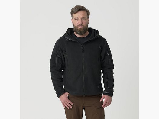 Helikon-Tex PATRIOT Jacket - Double Fleece - Black 3XL