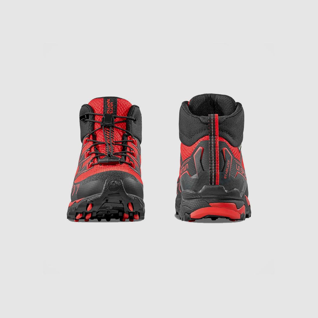 CHAUSSURES – ENFANT – LA SPORTIVA – ULTRA RAPTOR II MID JR GTX Mountain Red/Black, image 6 sur 6