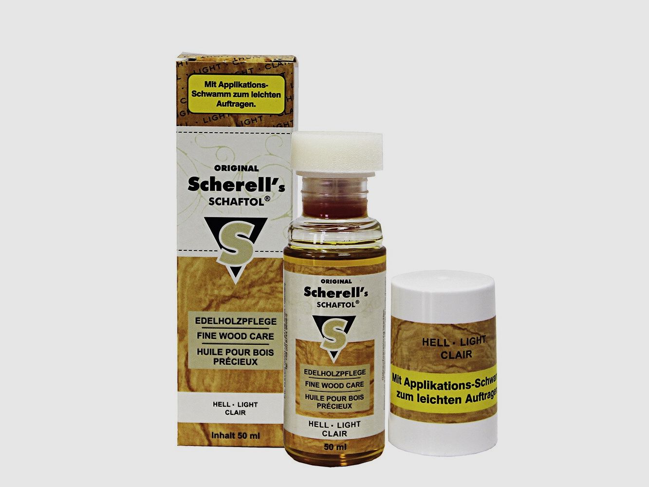 Scherells Schafftol Stock oil, light (50 ml bottle), image 1 of 2