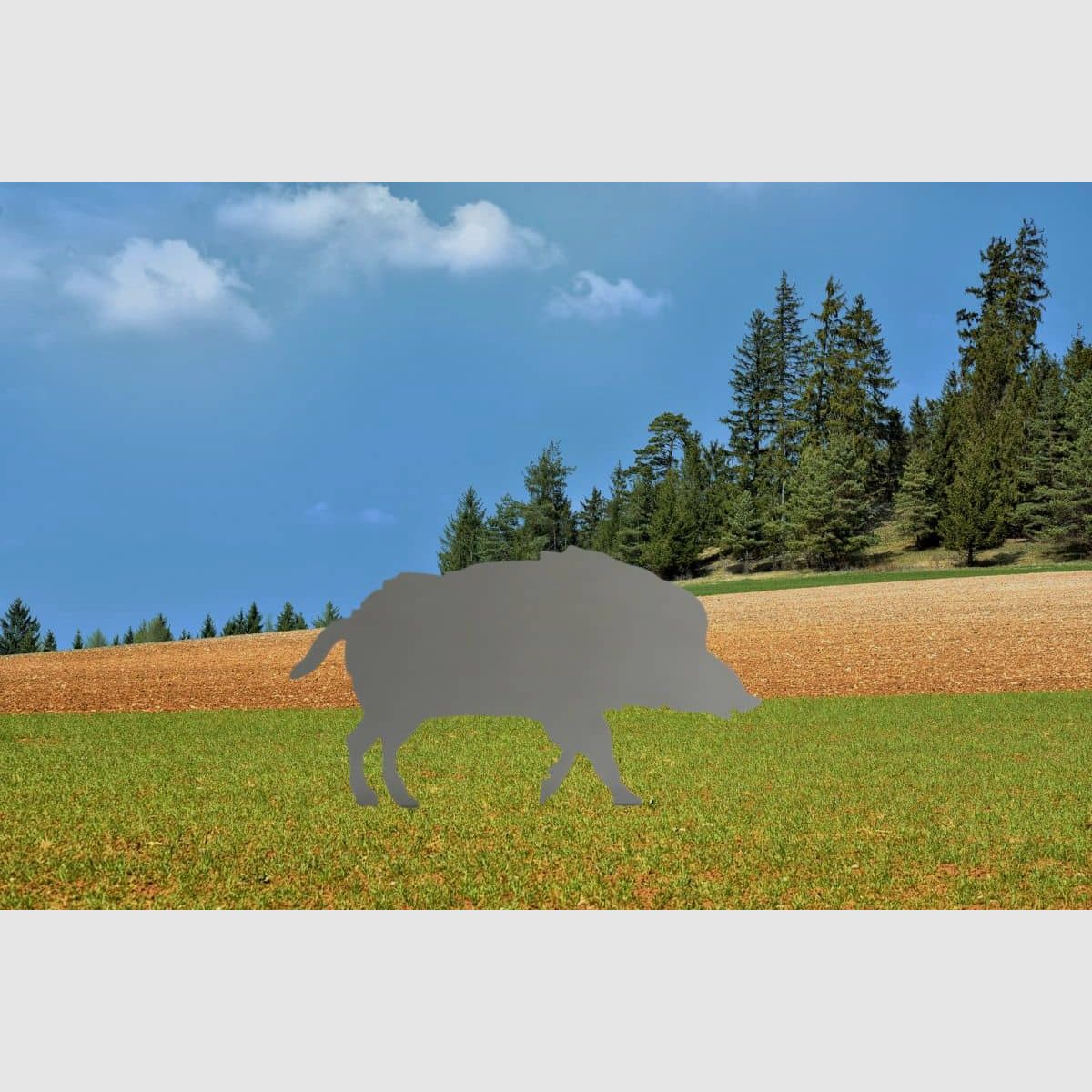 Skulptur "Wildschwein"