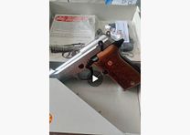 Weihrauch HW 94 Nickel 9 mm  RK PTB 855 Holzgriffe