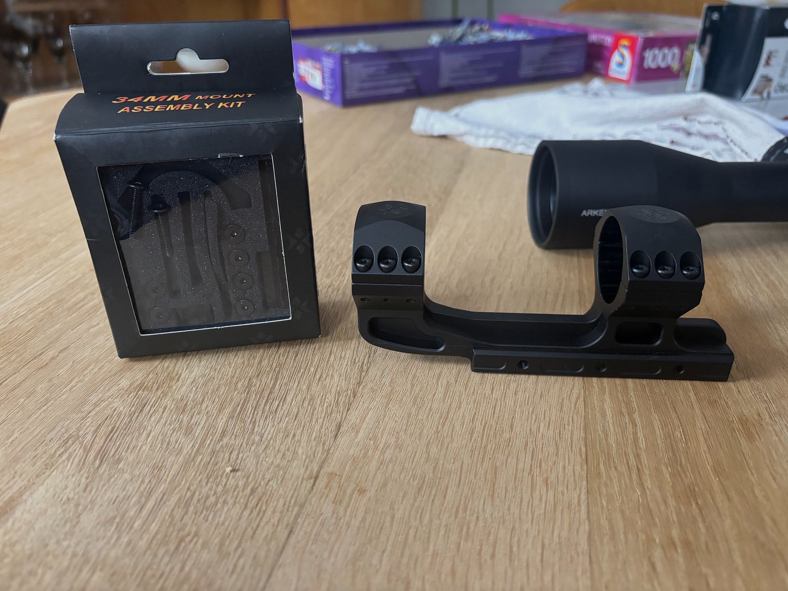 Vector Optics Accu Montage 34 mm + Zestaw montażowy