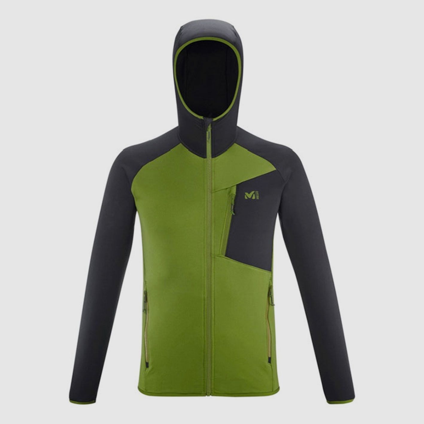 CHAQUETA – MILLET – SENECA TECNO II HOODIE Negro/Fern