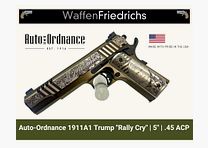 Auto-Ordnance 1911 A1 Trump 5" Rally Cry - Waffen Friedrichs