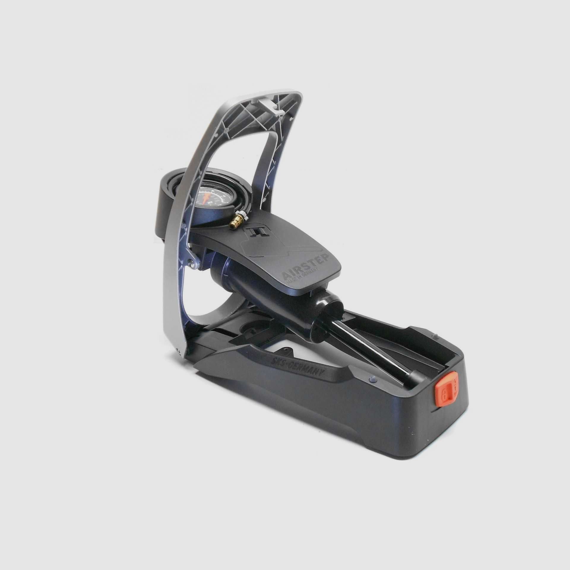 TeleDart Foot Pump up to 7 bar with Connection and Quick Coupling, image 2 of 2