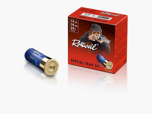 Rottweil 12/70 Special Trap 24 24g - 85,00€ por 250 disparos