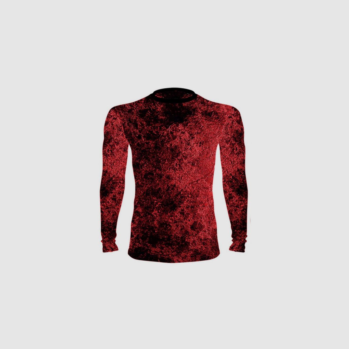 DED Competition Long Sleeve Compression T-Shirt - Red, Color: Red, size: L, Clothes type: Kids, image 5 sur 6